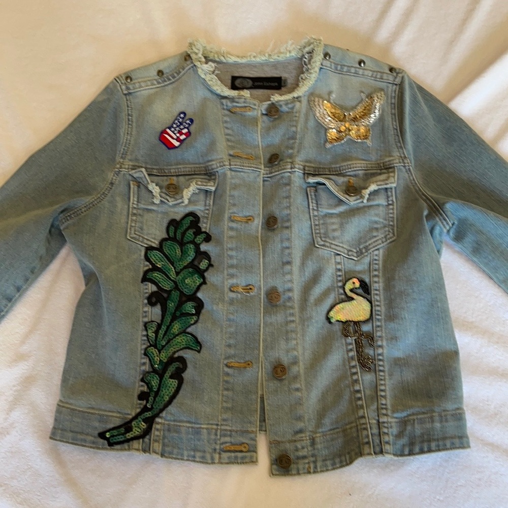 John Eshaya M/L Denim Jacket